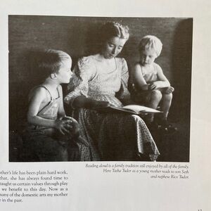 Drawn From New England Tasha Tudor English Garden Art Artist Country Chic